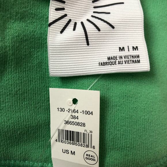 Offline by‎ Aerie Women's Green Zip-Up Hoodie Medium Cozy Cotton Blend NWT - Picture 6 of 9